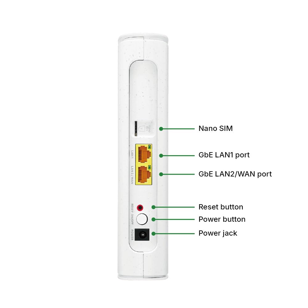 Zyxel FWA505V2 5G NR Indoor Router Sta