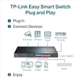 TP-Link TL-SG1218MPE Switch 16P Gigabit PoE+192W & 2 SFP