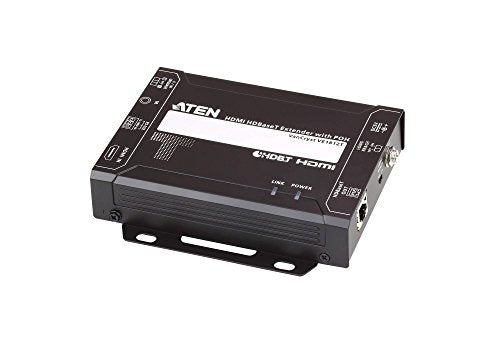 ATEN VE1812-AT-G extension audio/video Émetteur et récepteur AV Noir