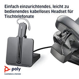 POLY CS540A + APS-11 Casque sans fil Siemens & Aastra