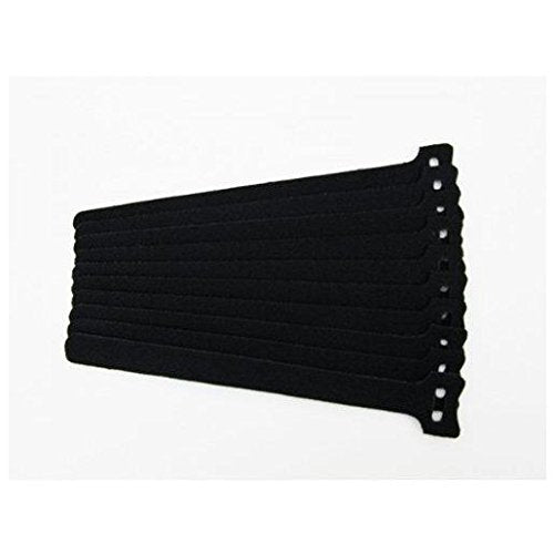 Lien auto-agrippant - 20 pcs - 210 x 16 mm - noir