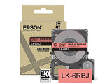 EPSON Matte Tape Grey/Black 18mm 8m LK-5ABJ