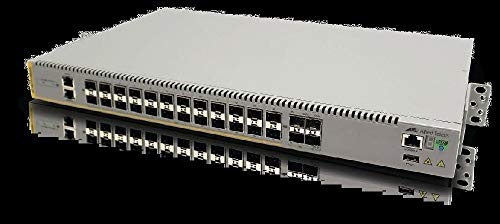ALLIED Stackable L3 switch with 24x 100/1000 SFP ports and 4 10G SFP+ ports Dual DC Power supplies