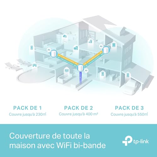 Deco X50 1-pack AX3000 Mesh Wi-Fi 6