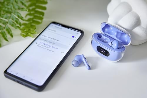 INTENSO Ecouteurs BUDS PLUS sans fil, bleus