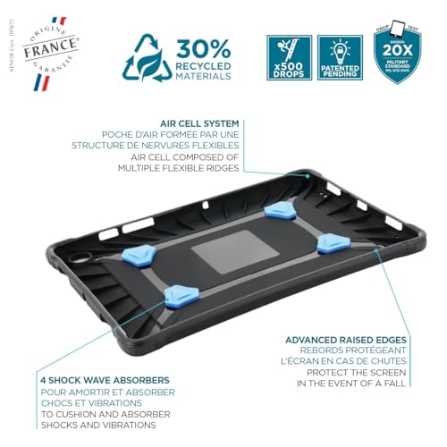 MOBILIS Coque de protection PROTECH IPad 10.2   + Trépied + Patte de Saisie