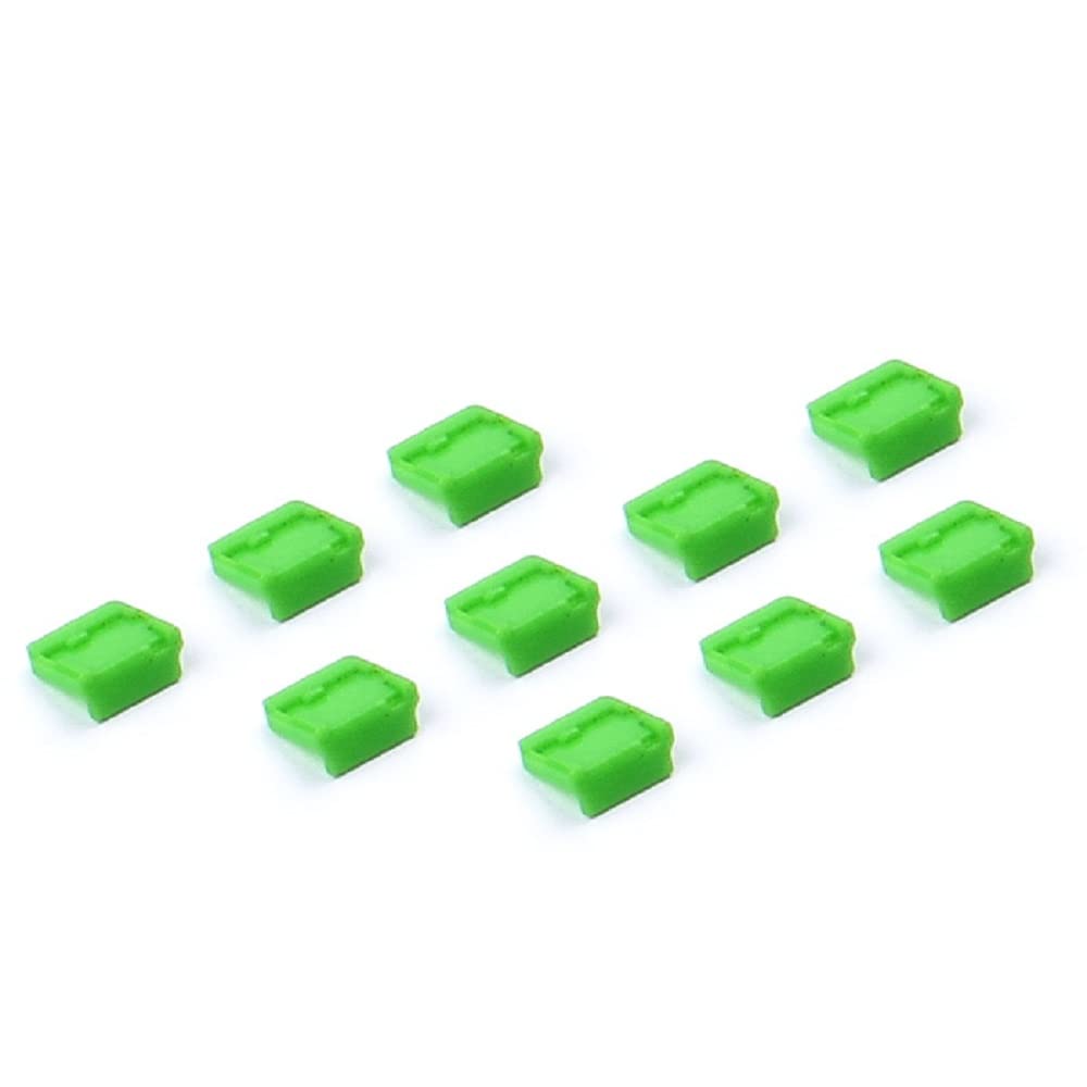 SMARTKEEPER / 10x Bloqueurs Mini USB Type-B Vert