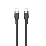 TARGUS HYPER 1M Silicone 240W USB-C Charging Cable - Black