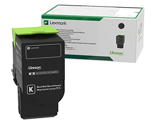 LEXMARK C2320K0 Black Return Program Toner Cartridge 1.000 pages