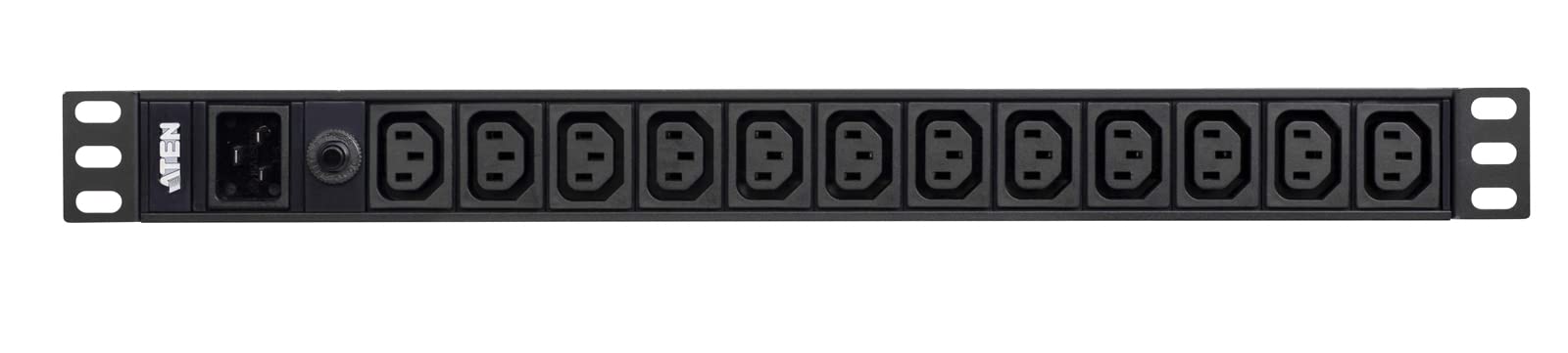 ATEN PE0212G unité de distribution d'énergie 12 sortie(s) CA 1U Noir