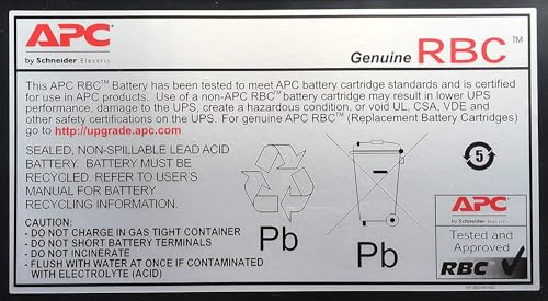 APC Replacement Battery Cartridge 55 UPS battery lead acid 2-cell Black
