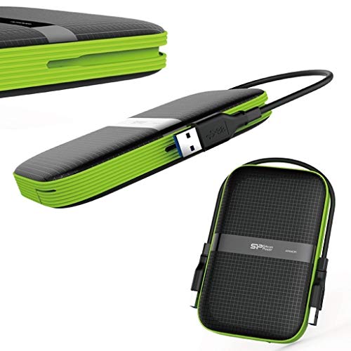 SILICON POWER External HDD Armor A60 2.5p 1To USB 3.0 IPX4 Black