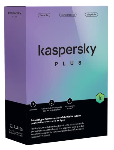 KASPERSKY Plus 3 Postes/1 An