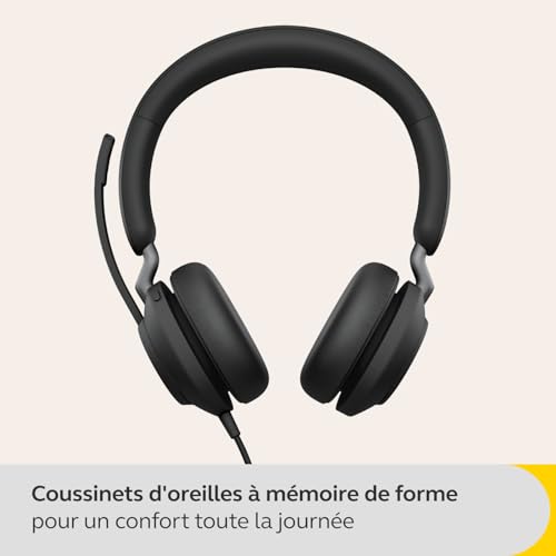 Jabra Evolve2 40SE USB-C UC Mono ExtCord