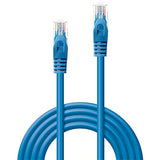 LINDY Basic Cat.6 U/UTP Cable Blue 0.5m
