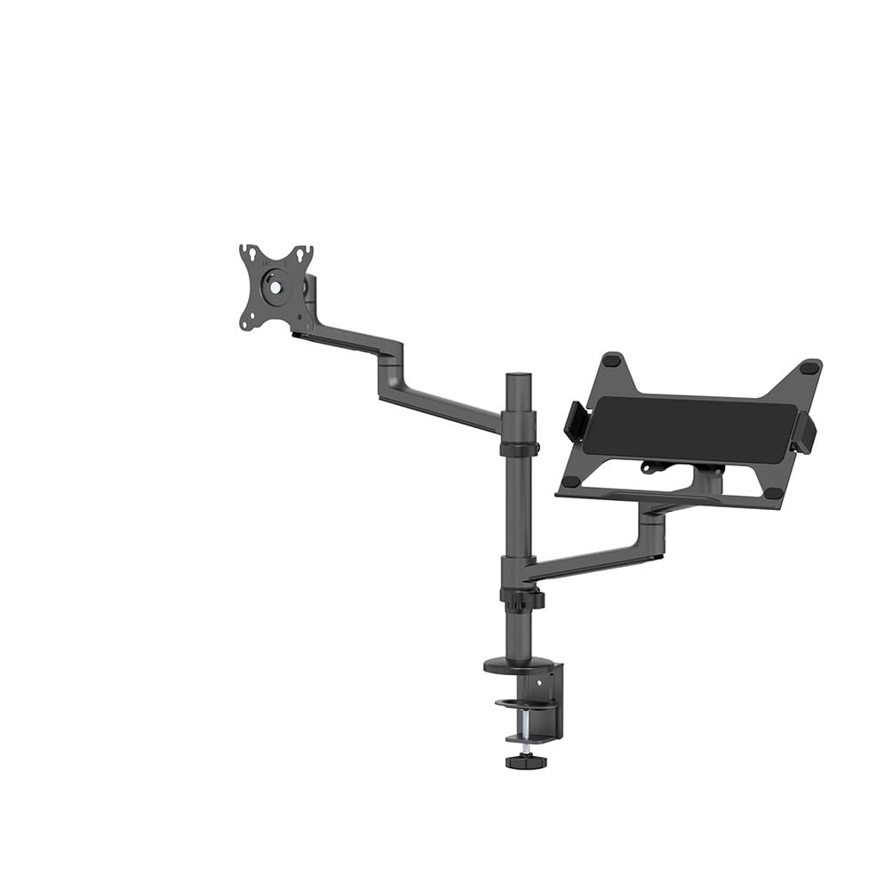 NEOMOUNTS DS20-425BL2 Support décran à fixer avec support pour ordinateur portable 17-27p - économie despace