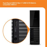 WD My Book 16To Black HDD USB3.0 3.5p RTL extern RoHS compliant WD SmartWare Pro