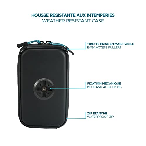 MOBILIS Housse résistante + Support Moto U.FIX pour smartphone - Noir