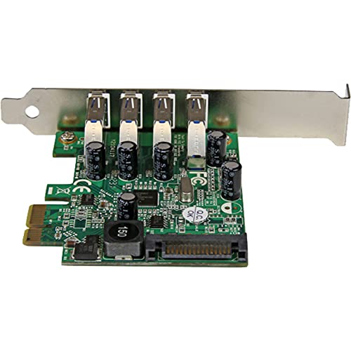 4 Port PCI Express PCIe USB 3.0 Card
