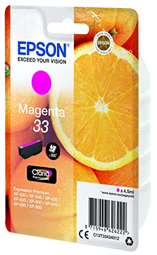 EPSON 1LB Cartouche Oranges Ink Claria Premium Magenta w/s