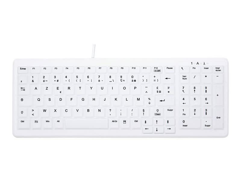 CONTOUR ACTIVE KEY Clavier hyg. AK-C7000 filaire FR blanc