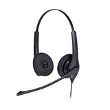 Jabra Biz 1500 Duo USB Casque Avec fil Arceau Bureau/Centre d'appels USB Type-A Noir
