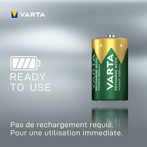 VARTA Batteries 56720101402 HR20 / D blister de 2