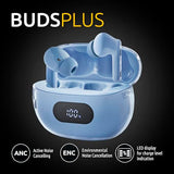 INTENSO Ecouteurs BUDS PLUS sans fil, bleus