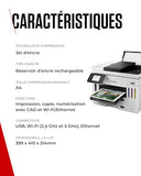 CANON MAXIFY GX7150 MegaTank MFP colour inkjet CISS Legal 216x356mm A4 24ipm Print 600sheets USB Wi-Fi LAN