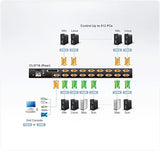 ATEN CL5716M CONSOLE KVM LCD 17  16 PORTS + PORTS USB