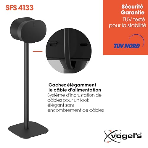 VOGEL S Support sur pied SFS 4133 pour Era 300 noir