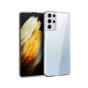 Coque Silicone Pour Samsung Galaxy S21 Ultra (0.5mm, Transparent) En Vrac