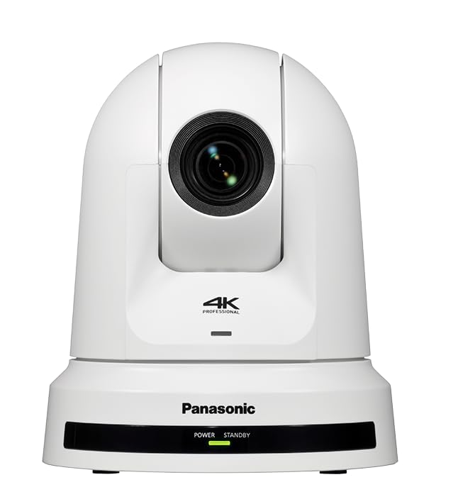 Panasonic Camera 4K, POE+, HDMI,SDI, blanc