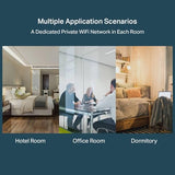 TP-Link Omada EAP235-Wall 1167 Mbit/s Blanc Connexion Ethernet, supportant l'alimentation via ce port (PoE)