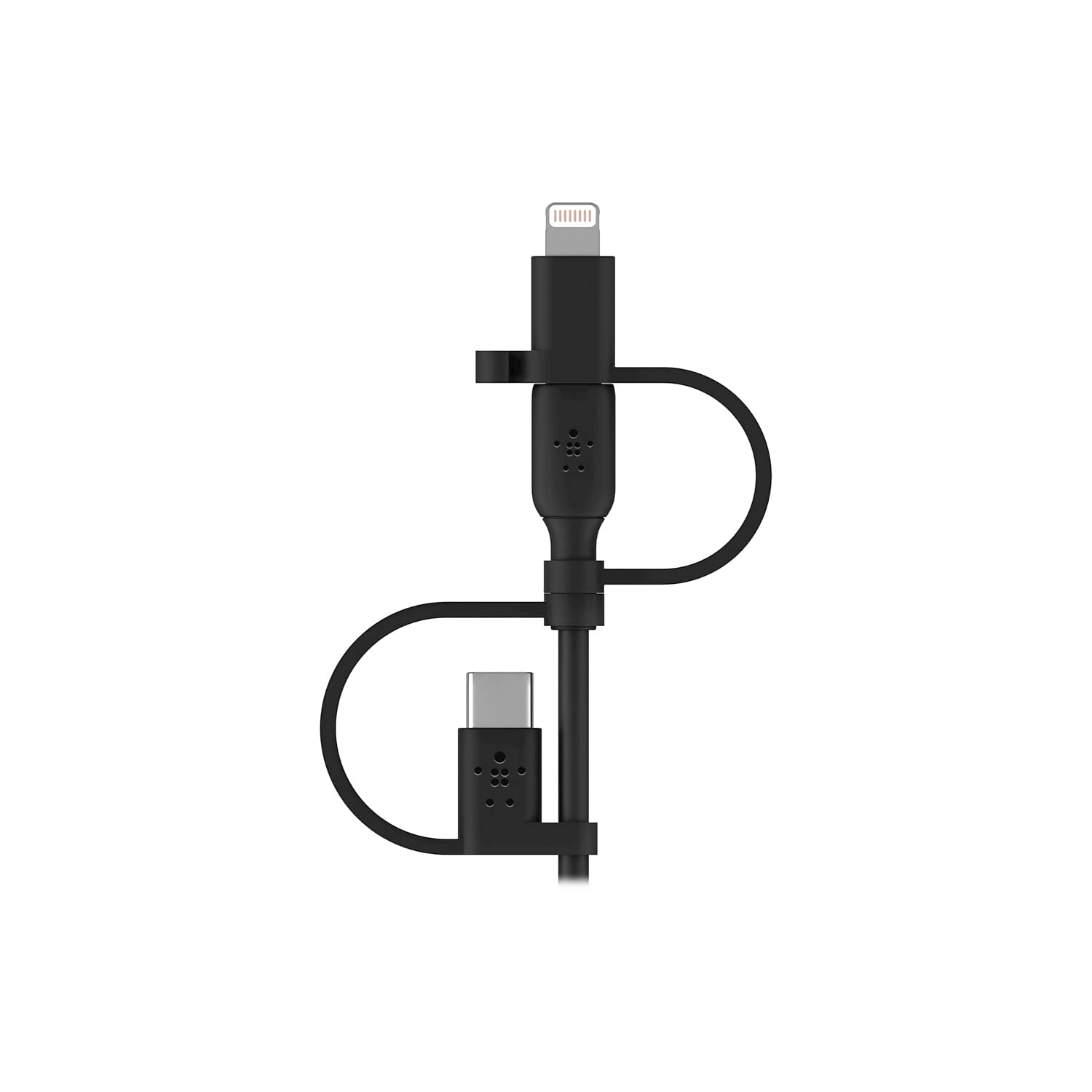 BELKIN Cable USB-A vers USB-C Lightning et MicroUSB