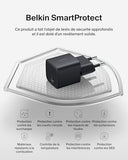 BELKIN 25W USBC PD WALL CHARGER WITH PPS BLACK