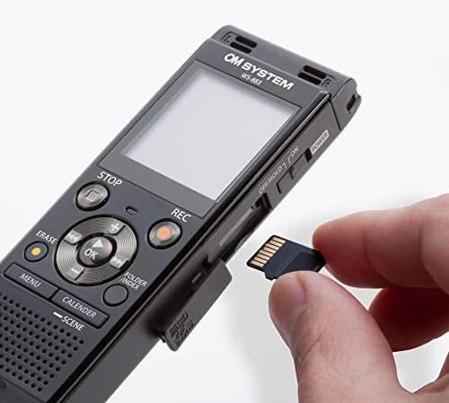 OM SYSTEM Enregistreur numérique WS-883 (8GB) - Noir