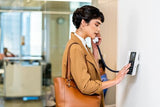 Poly Edge E100 Téléphone VoIP PoE 2 comptes SIP avec écran LCD 2.8" et USB-C