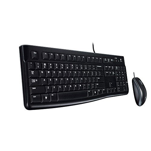 Logitech 920-002562 clavier Souris incluse Bureau USB QWERTY US International Noir