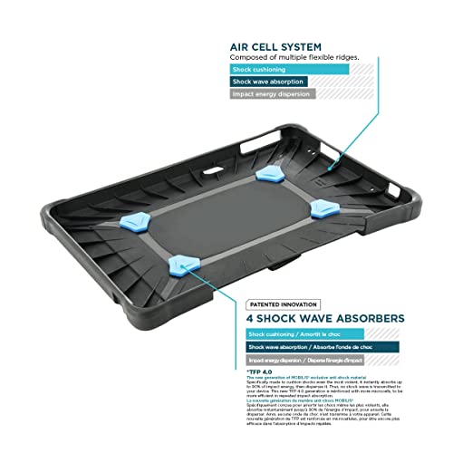 MOBILIS PROTECH - Valise + dragonne 360° + béquille 10.1