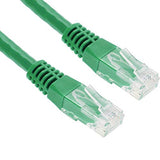 Cordon RJ45 catégorie 5e F/UTP snagless vert - 0,5 m