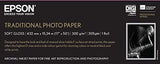 EPSON S045054 Traditional photo  papier inkjet 330g/m2 432mm x 15m 1 rouleau pack de 1