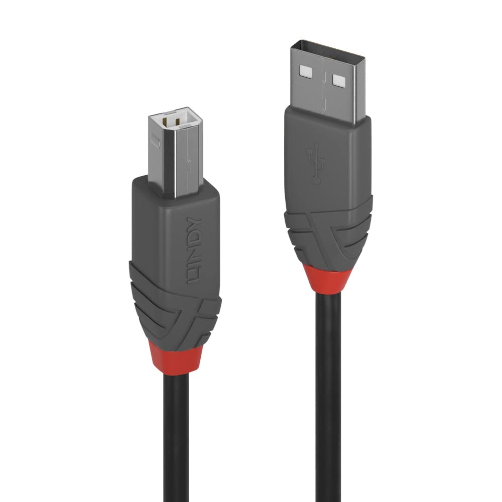 LINDY Câble USB 2.0 type A vers B Anthra Line 3m