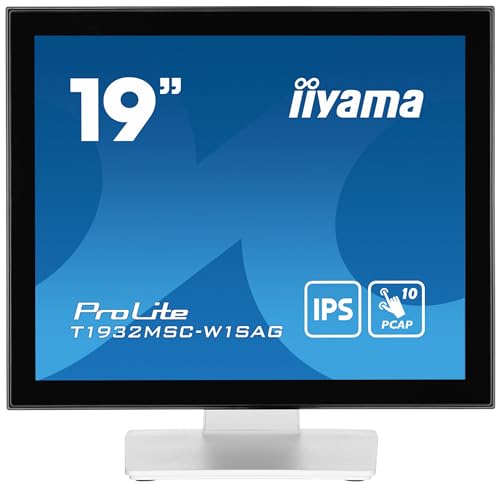 IIYAMA- Ecran tactile 19" T1932MSC-W1SAG- Blanc