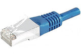 Cordon RJ45 catégorie 6 S/FTP bleu - 2 m