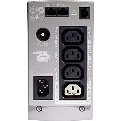 APC Back-UPS CS 500 UPS AC 230V 300Watt 500VA RS-232 USB output connectors 4 beige