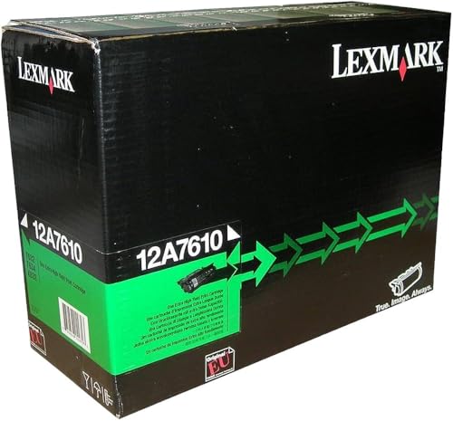 Toner LEXMARK 12A7610 - Noir