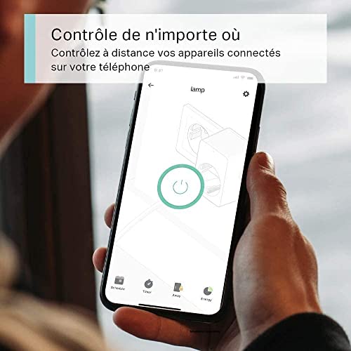 TP-Link TAPO P100M Prise intelligente 2300 W Maison, Bureau Blanc