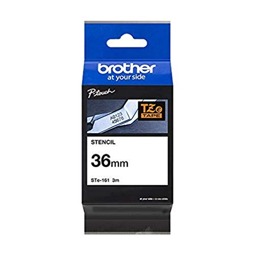 Ruban laminé adhésif BROTHER Noir/Blanc 18mm - TZE-S241