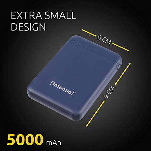 INTENSO PowerBank XS5000 USB / Type-C -5000 mAh bleu foncé